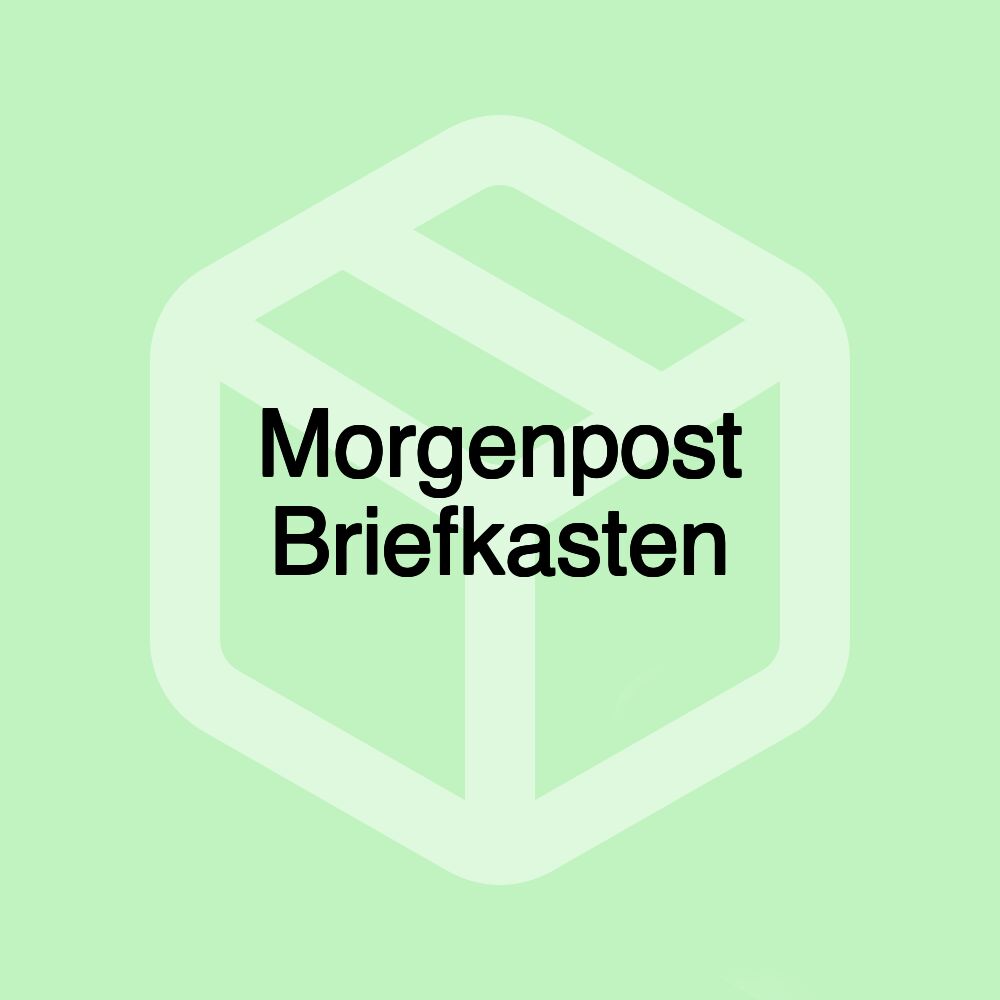 Morgenpost Briefkasten