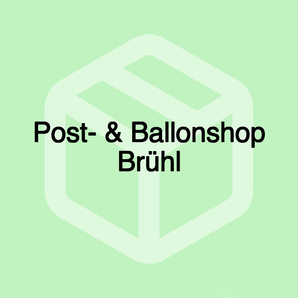 Post- & Ballonshop Brühl