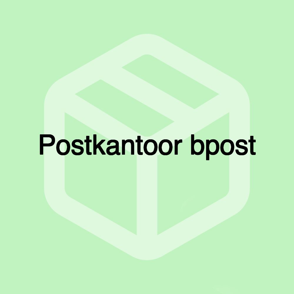 Postkantoor bpost