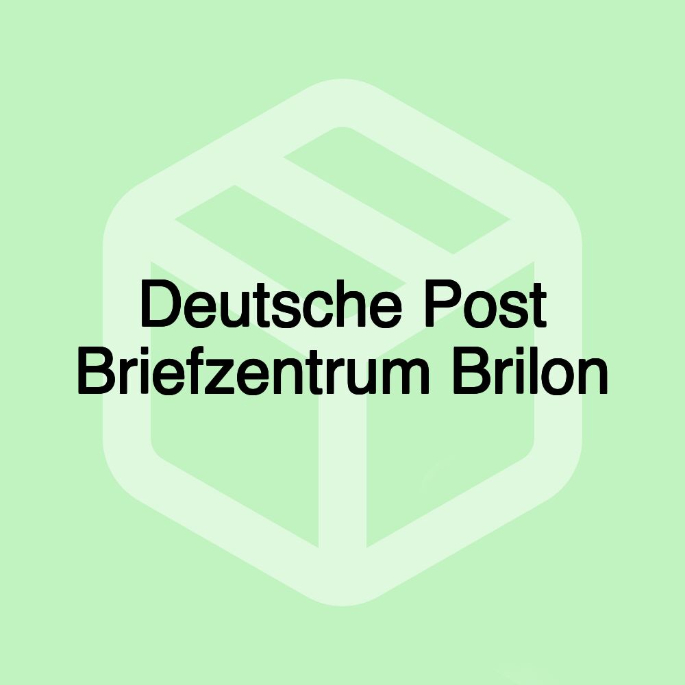 Deutsche Post Briefzentrum Brilon