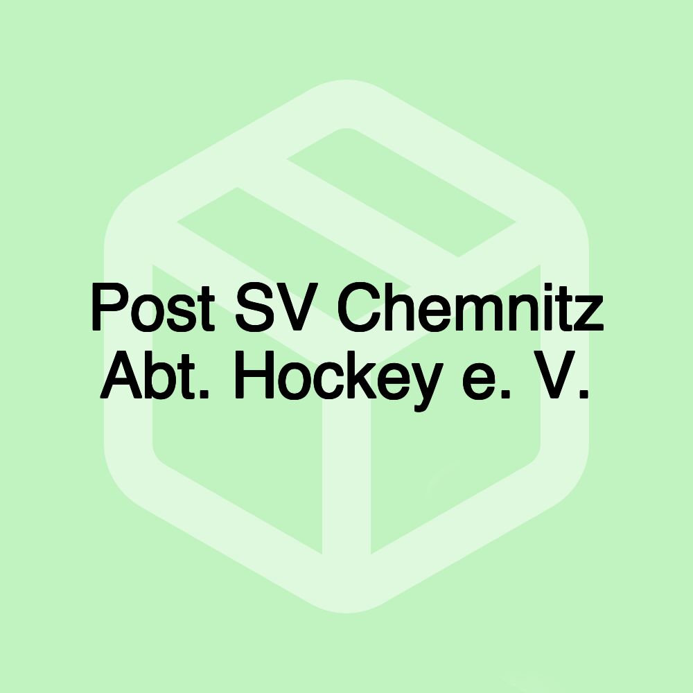 Post SV Chemnitz Abt. Hockey e. V.