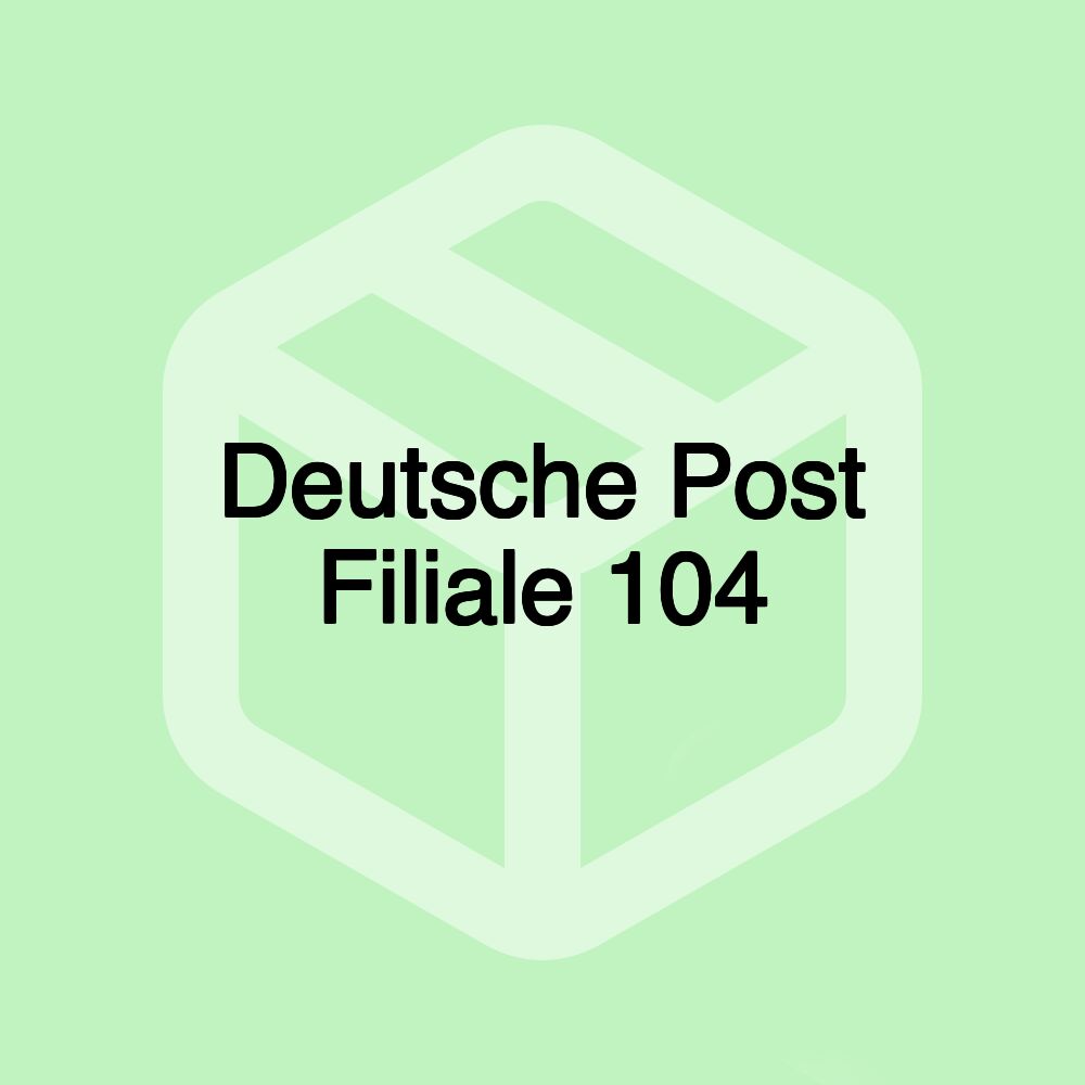 Deutsche Post Filiale 104