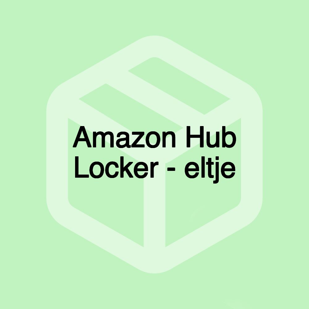 Amazon Hub Locker - eltje