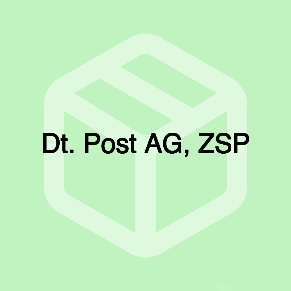 Dt. Post AG, ZSP