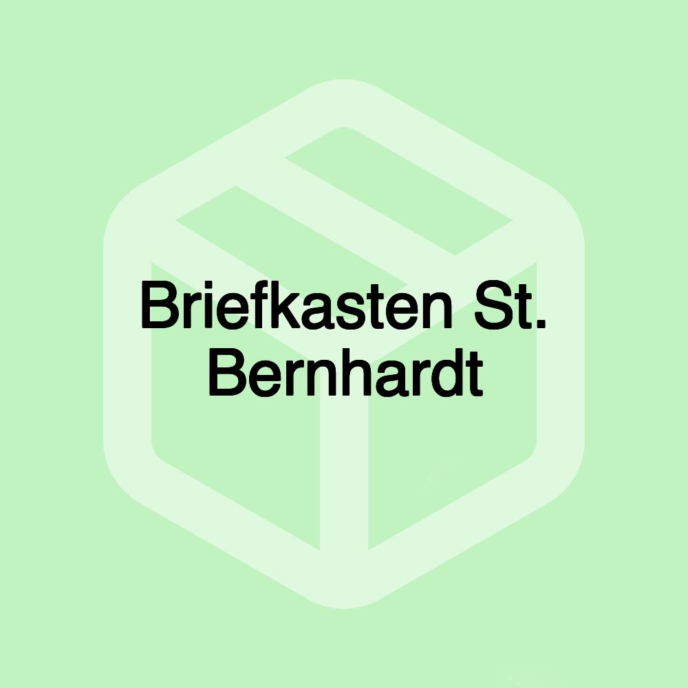 Briefkasten St. Bernhardt