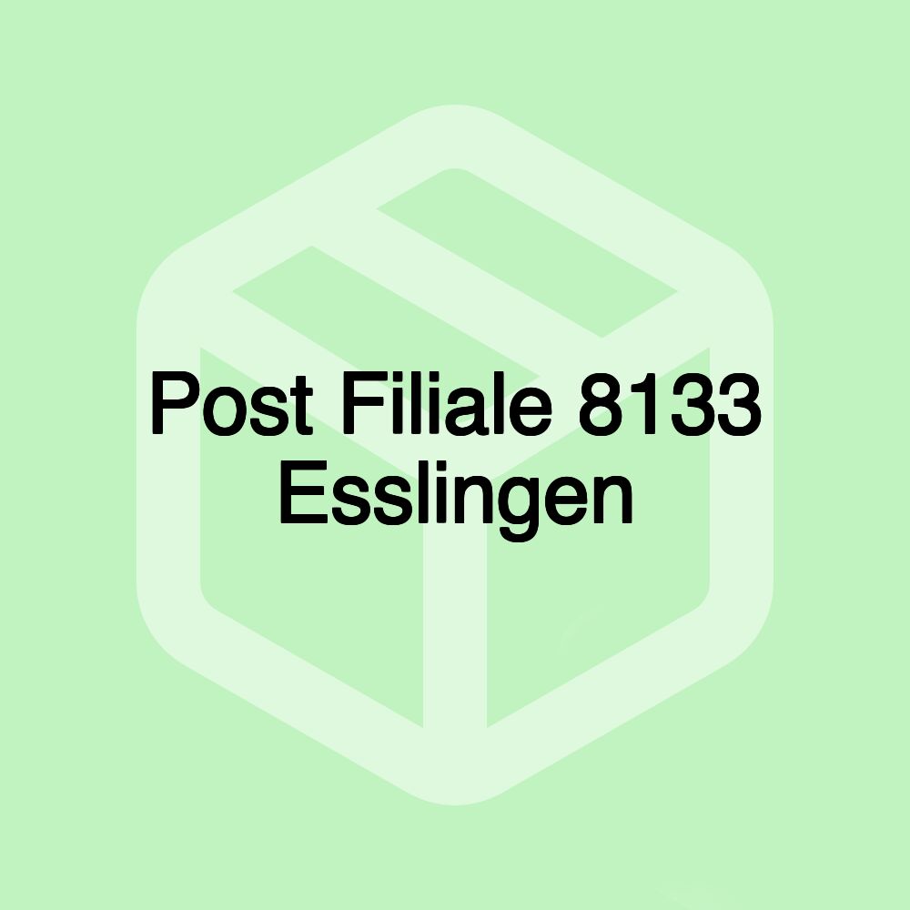 Post Filiale 8133 Esslingen