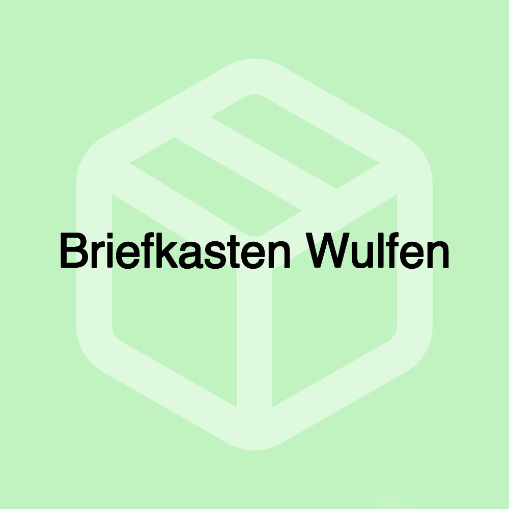 Briefkasten Wulfen