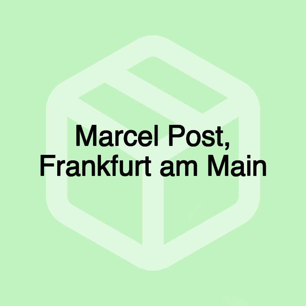 Marcel Post, Frankfurt am Main