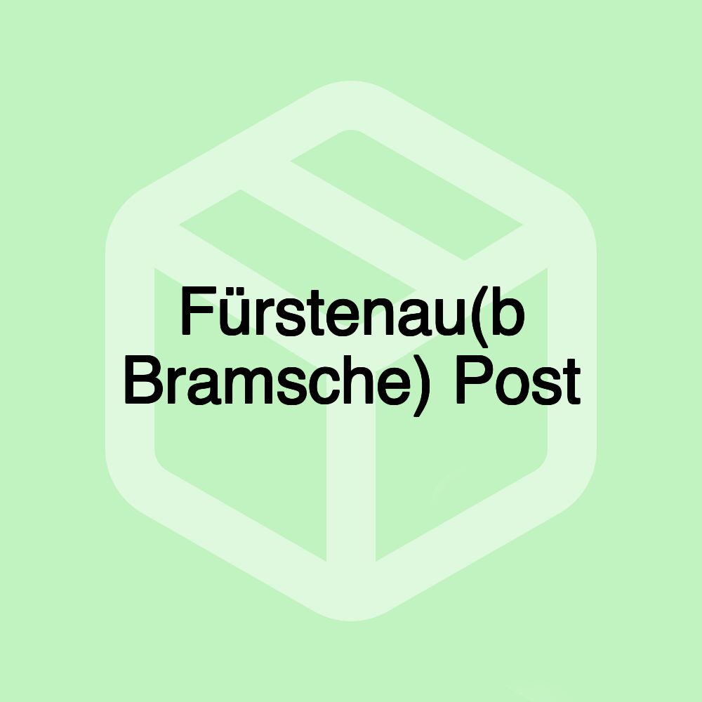 Fürstenau(b Bramsche) Post