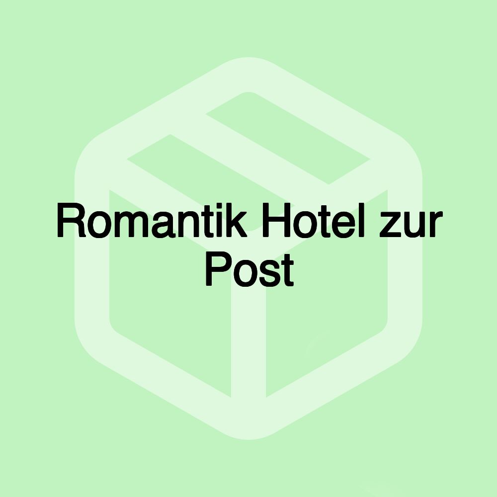 Romantik Hotel zur Post