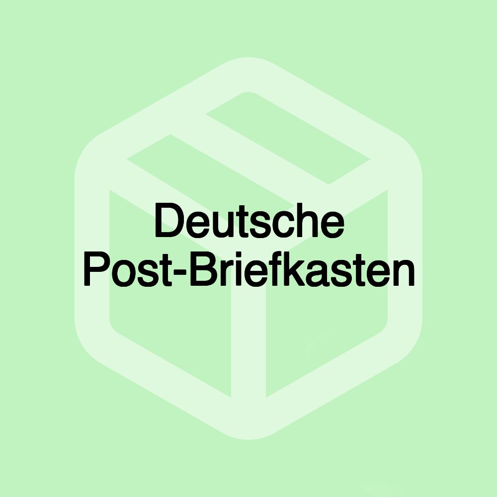 Deutsche Post-Briefkasten