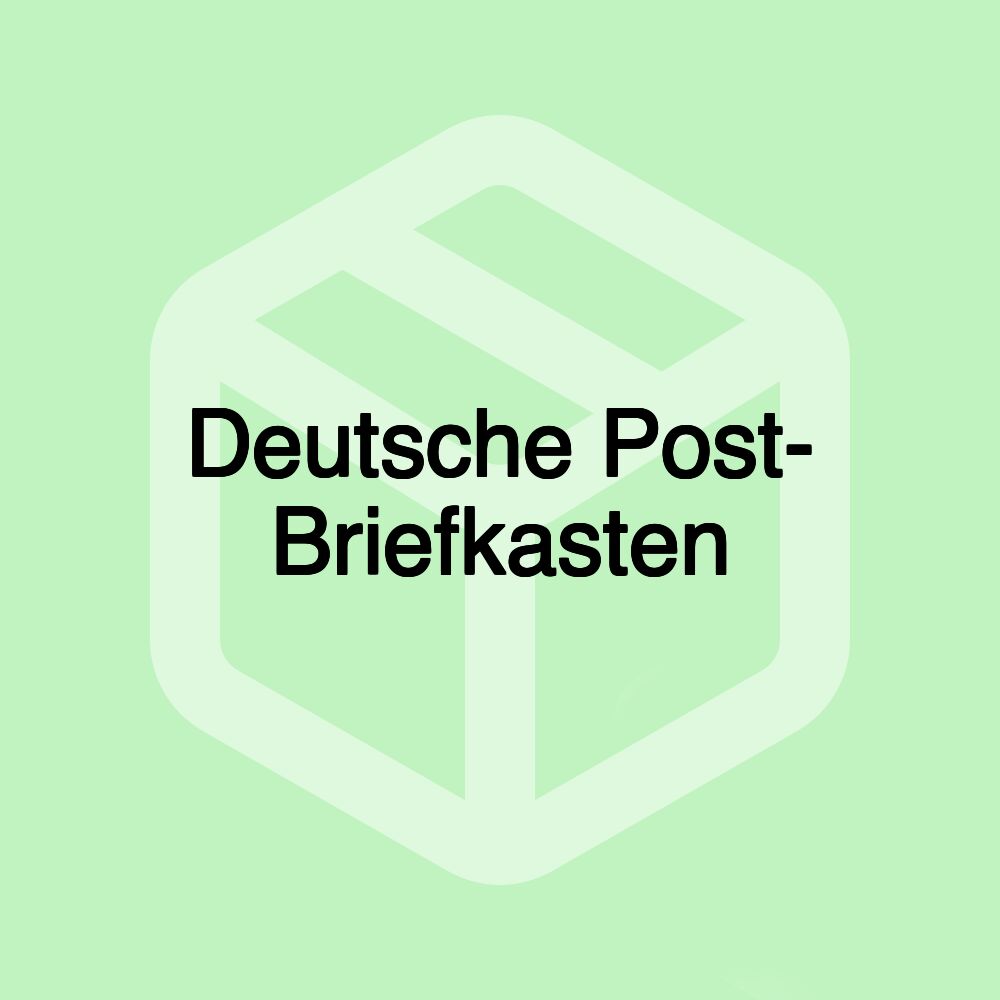 Deutsche Post- Briefkasten