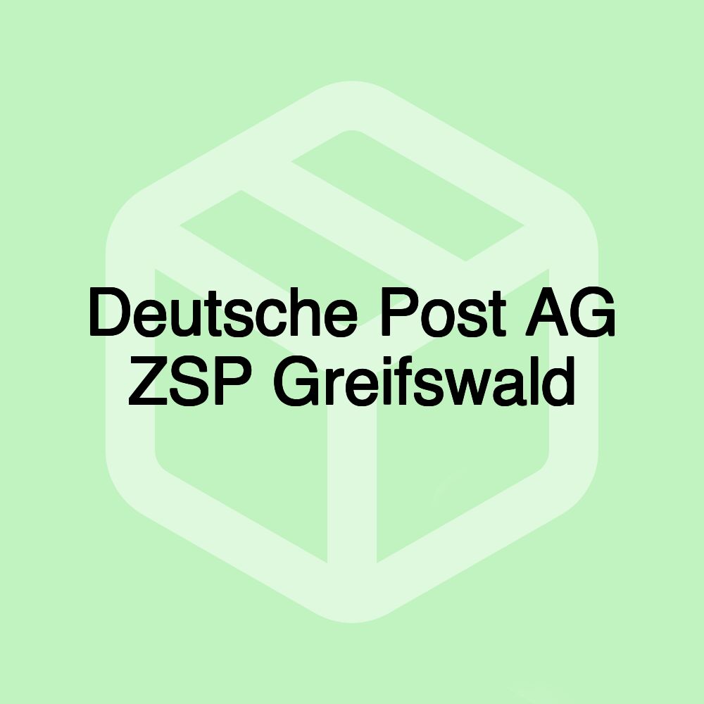 Deutsche Post AG ZSP Greifswald