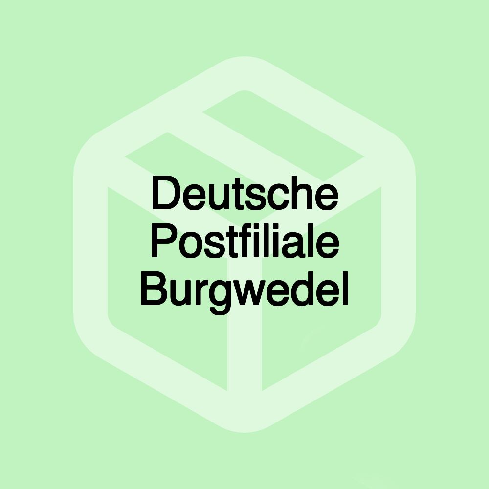 Deutsche Postfiliale Burgwedel