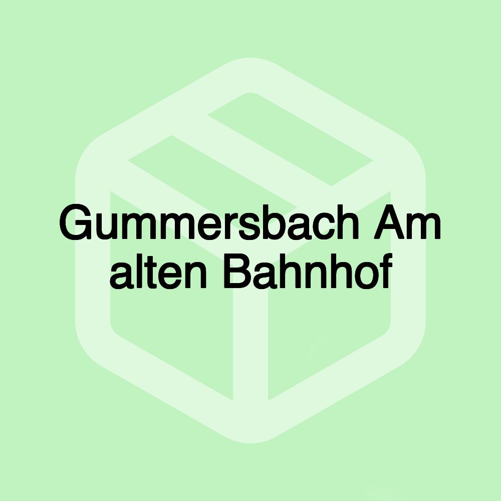 Gummersbach Am alten Bahnhof