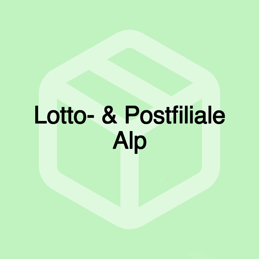 Lotto- & Postfiliale Alp