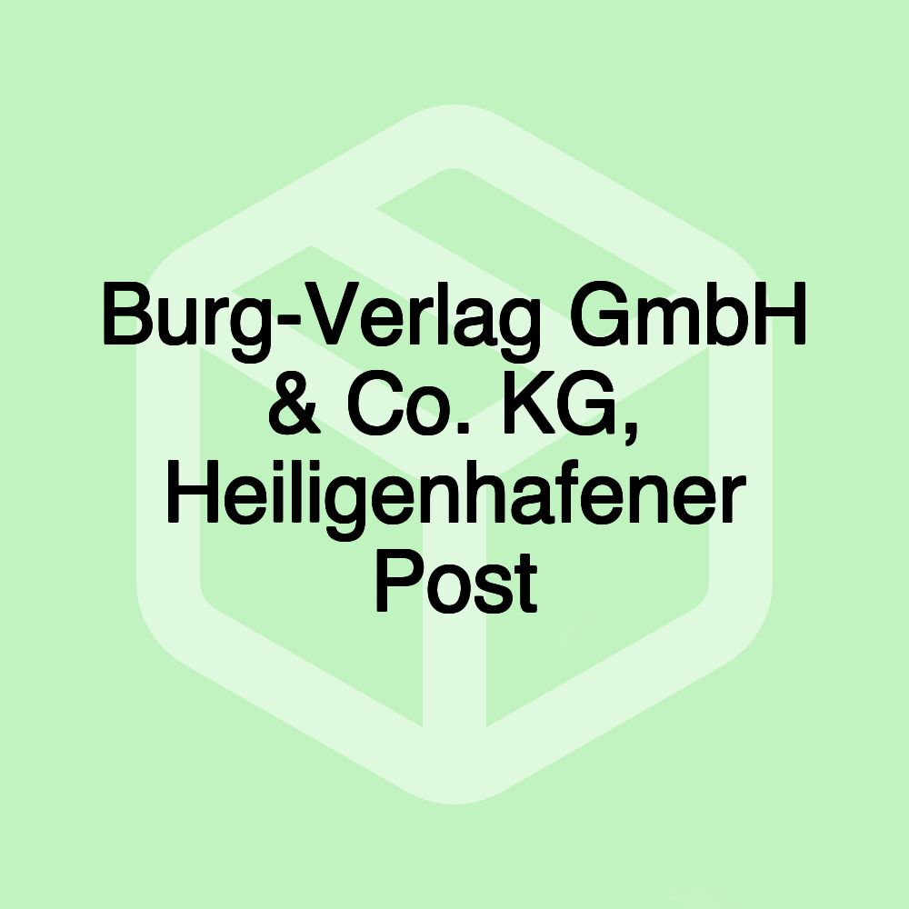 Burg-Verlag GmbH & Co. KG, Heiligenhafener Post