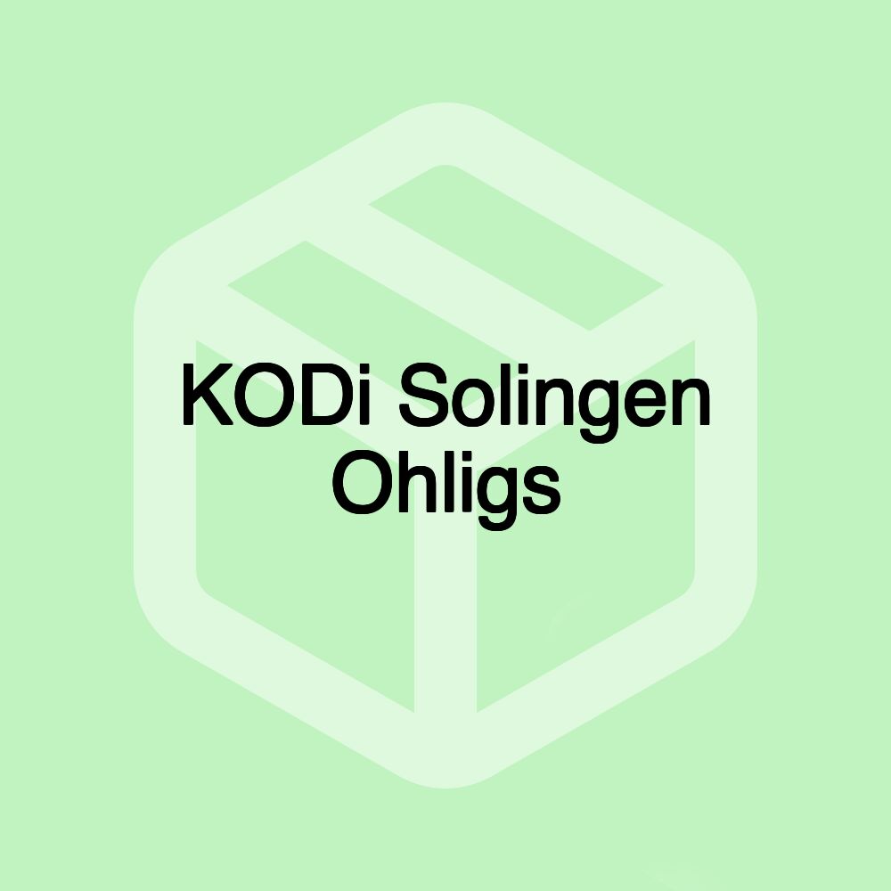 KODi Solingen Ohligs