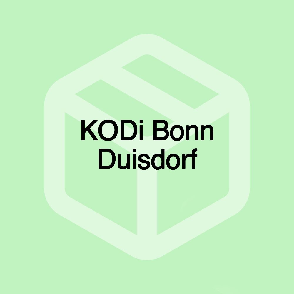 KODi Bonn Duisdorf