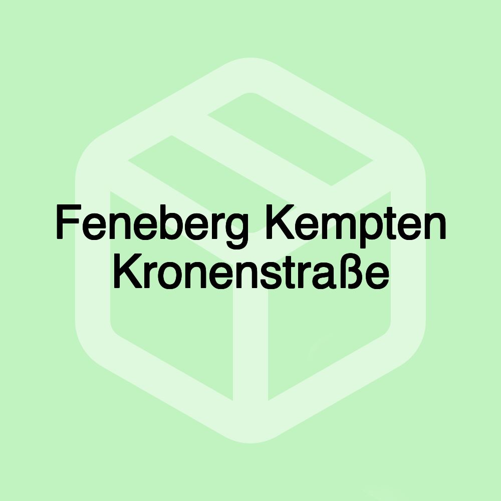 Feneberg Kempten Kronenstraße