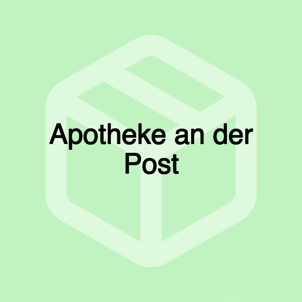 Apotheke an der Post