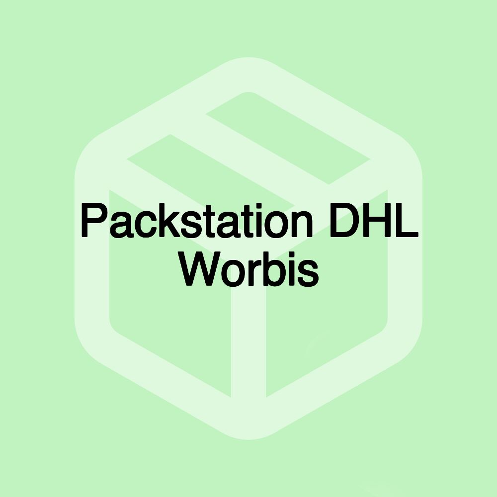 Packstation DHL Worbis