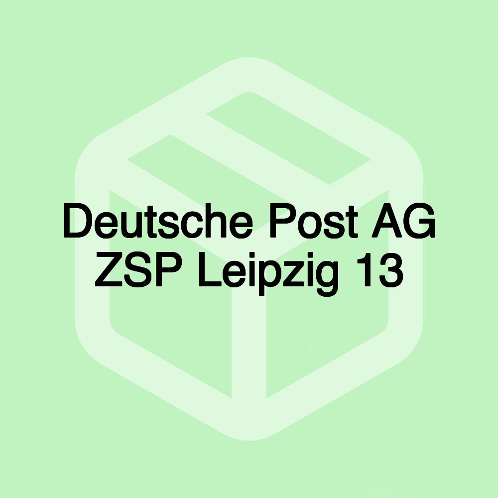 Deutsche Post AG ZSP Leipzig 13