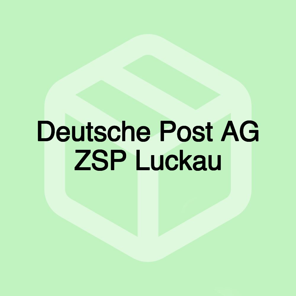 Deutsche Post AG ZSP Luckau