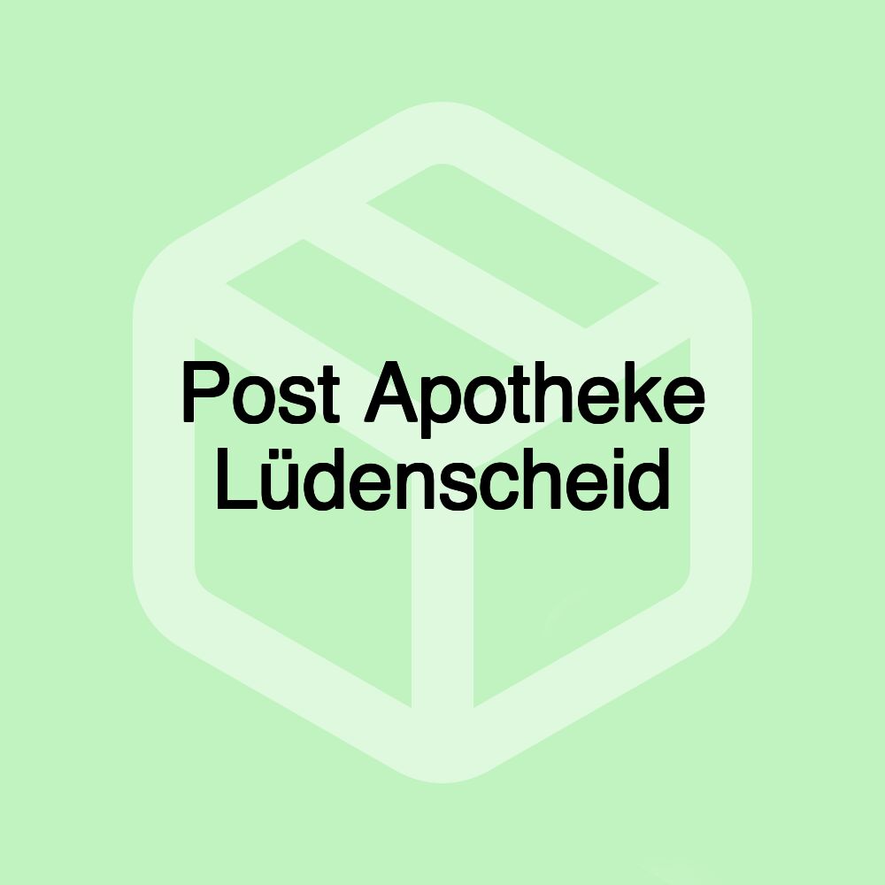 Post Apotheke Lüdenscheid