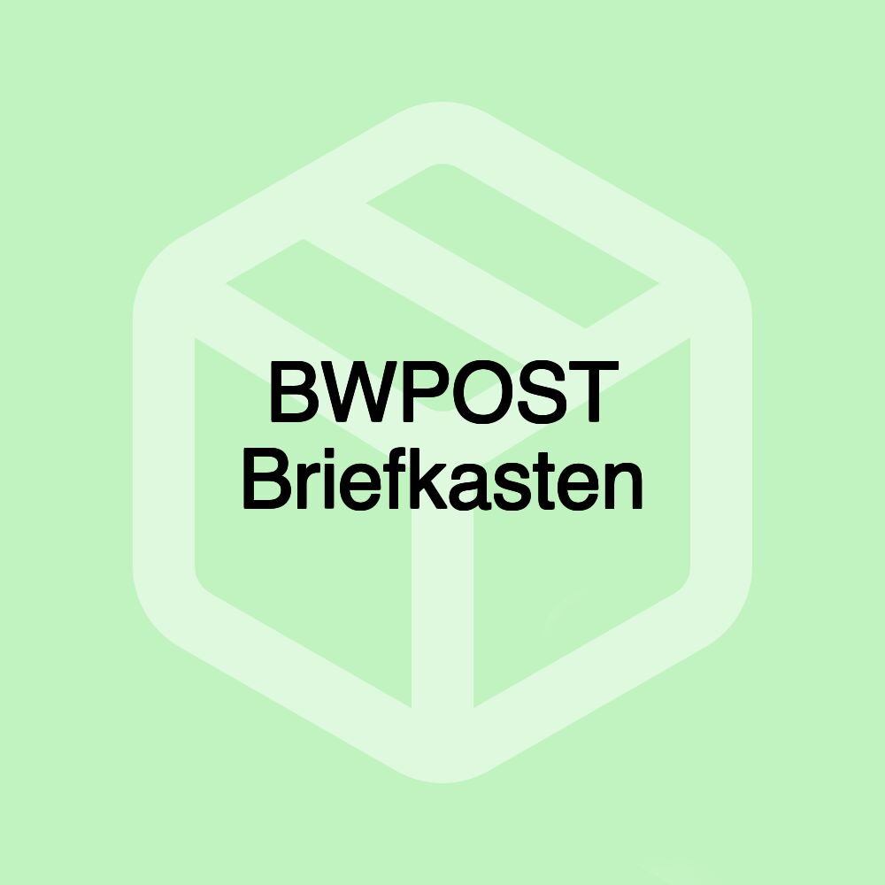 BWPOST Briefkasten