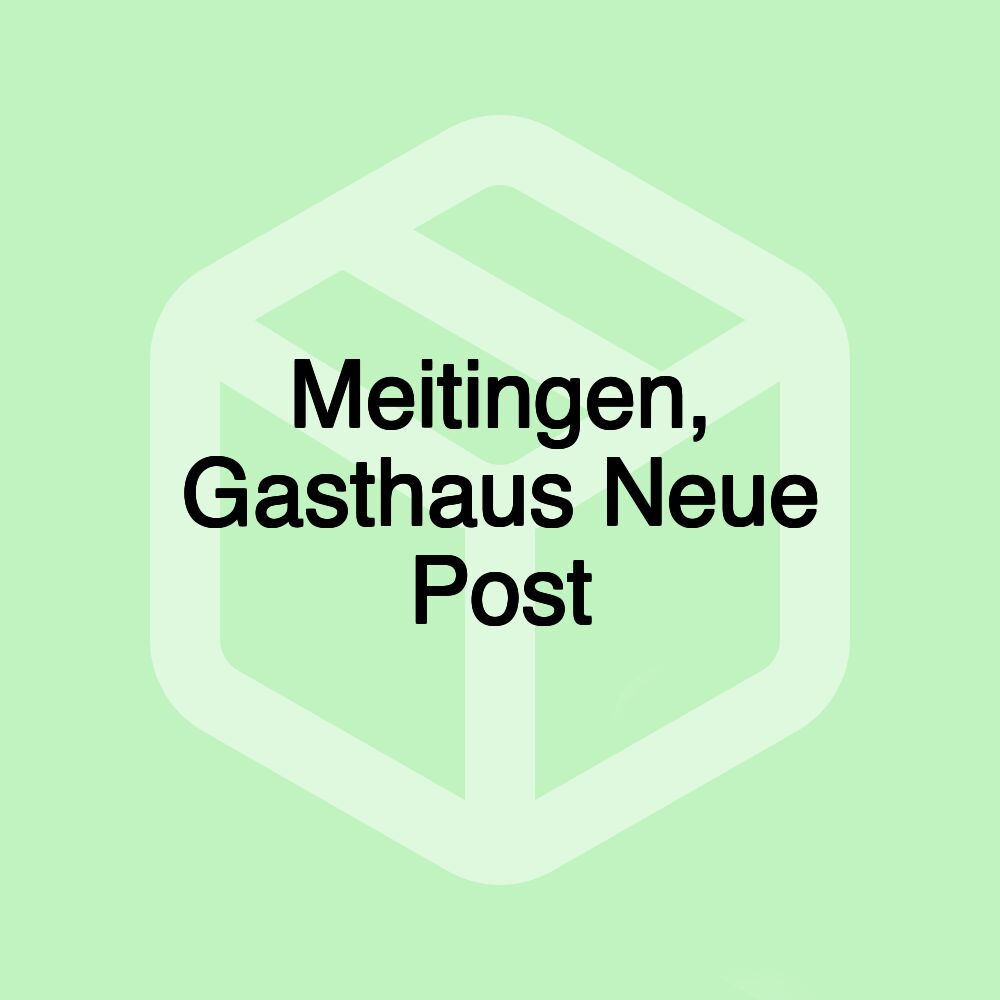 Meitingen, Gasthaus Neue Post