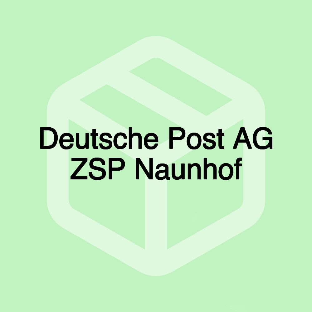 Deutsche Post AG ZSP Naunhof