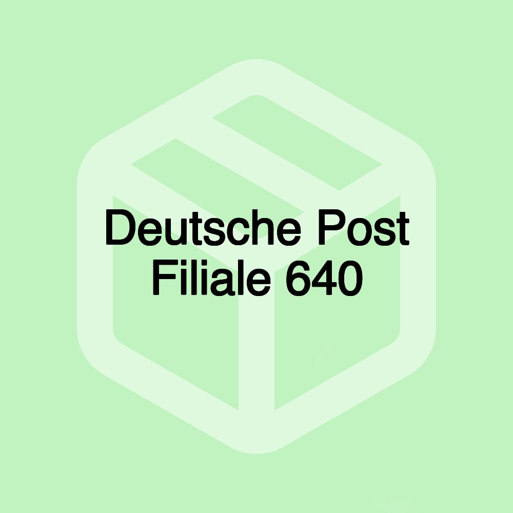 Deutsche Post Filiale 640