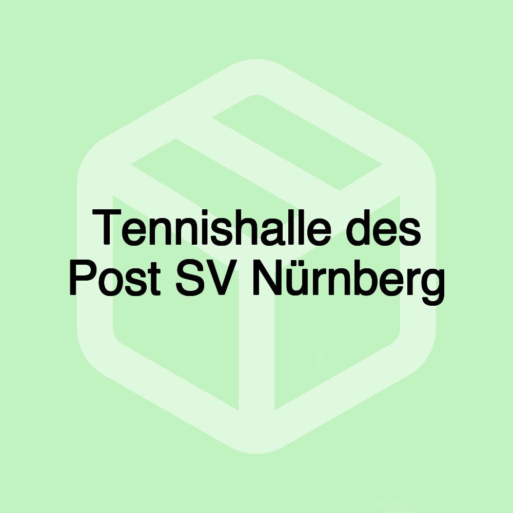 Tennishalle des Post SV Nürnberg