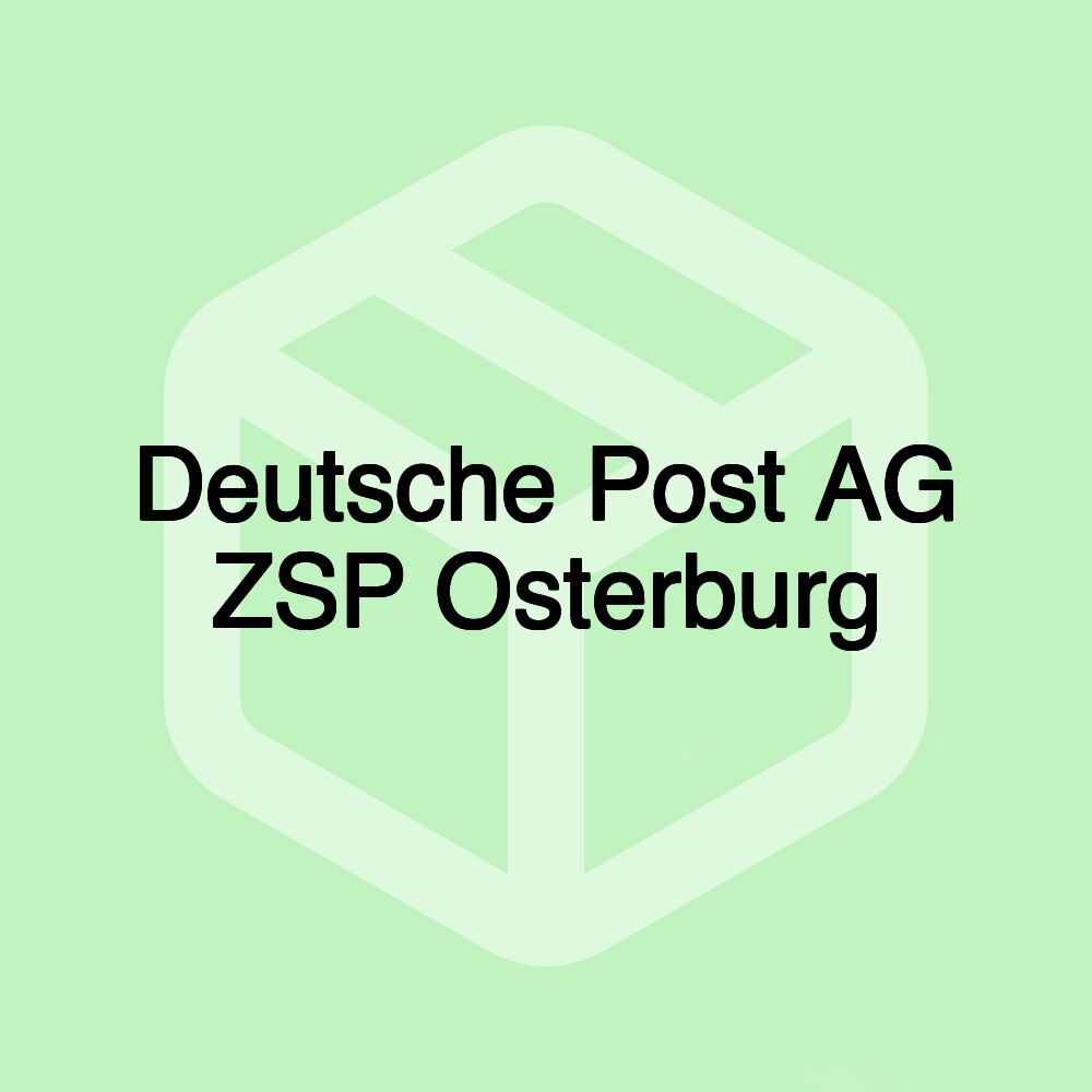 Deutsche Post AG ZSP Osterburg