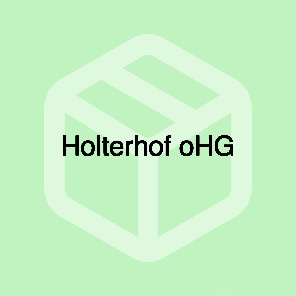 Holterhof oHG