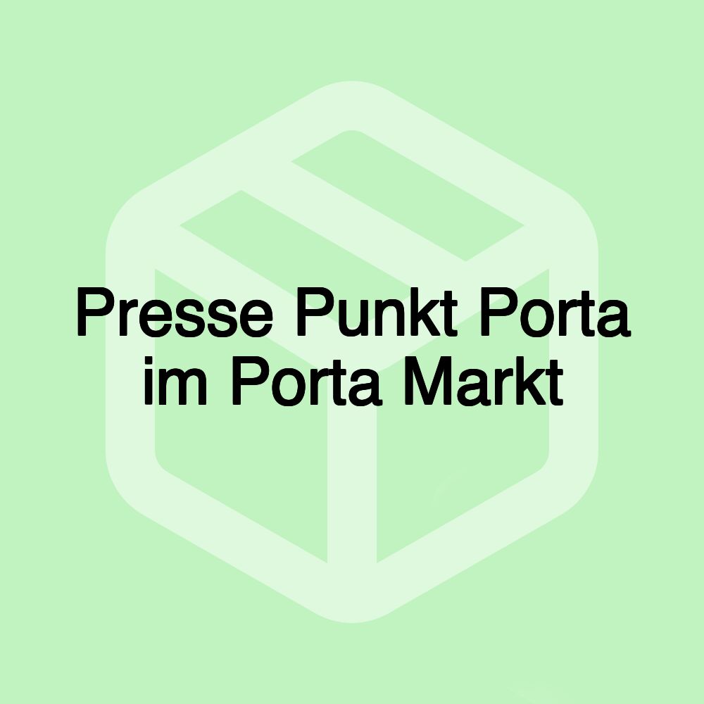 Presse Punkt Porta im Porta Markt