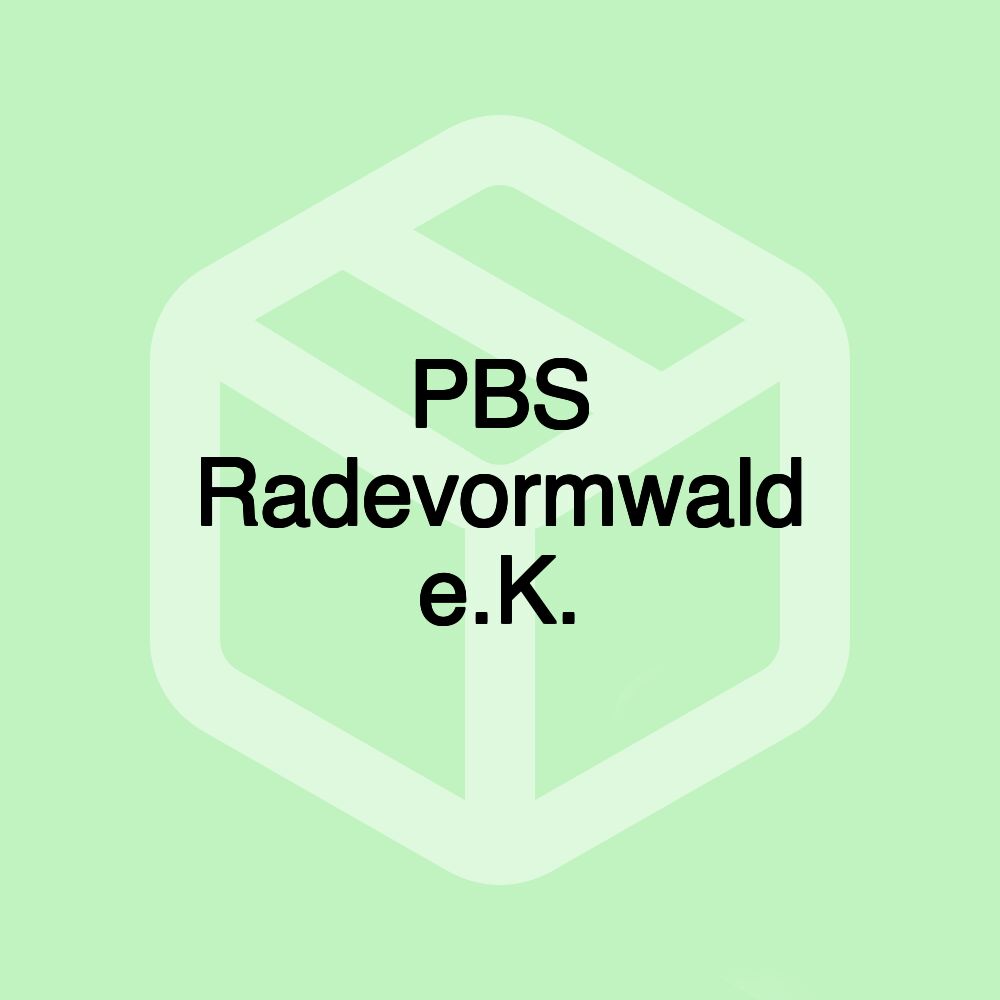 PBS Radevormwald e.K.