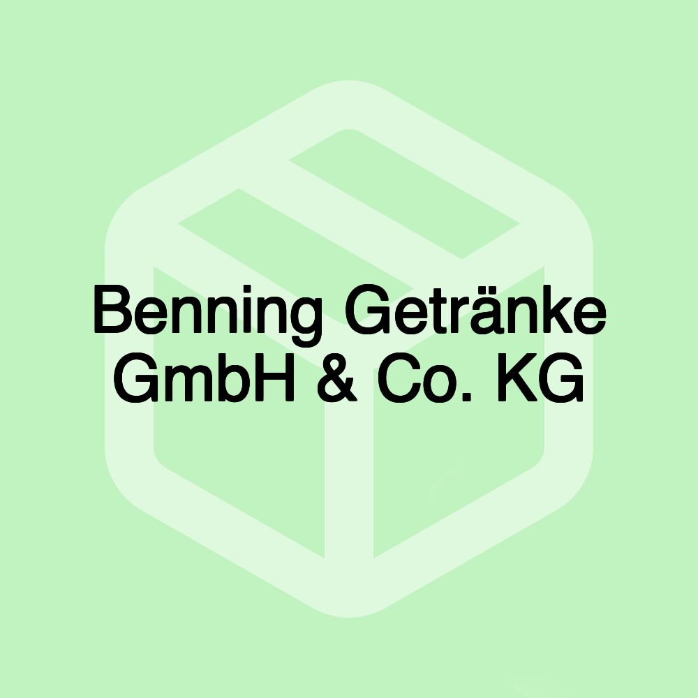 Benning Getränke GmbH & Co. KG