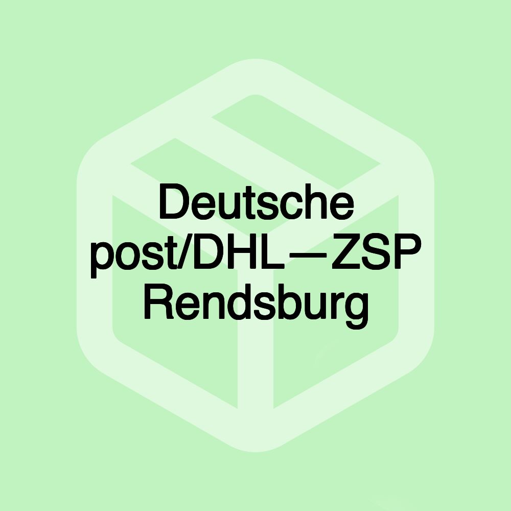 Deutsche post/DHL—ZSP Rendsburg