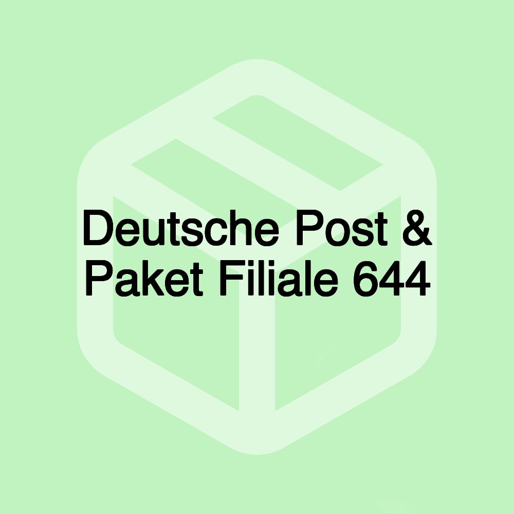 Deutsche Post & Paket Filiale 644