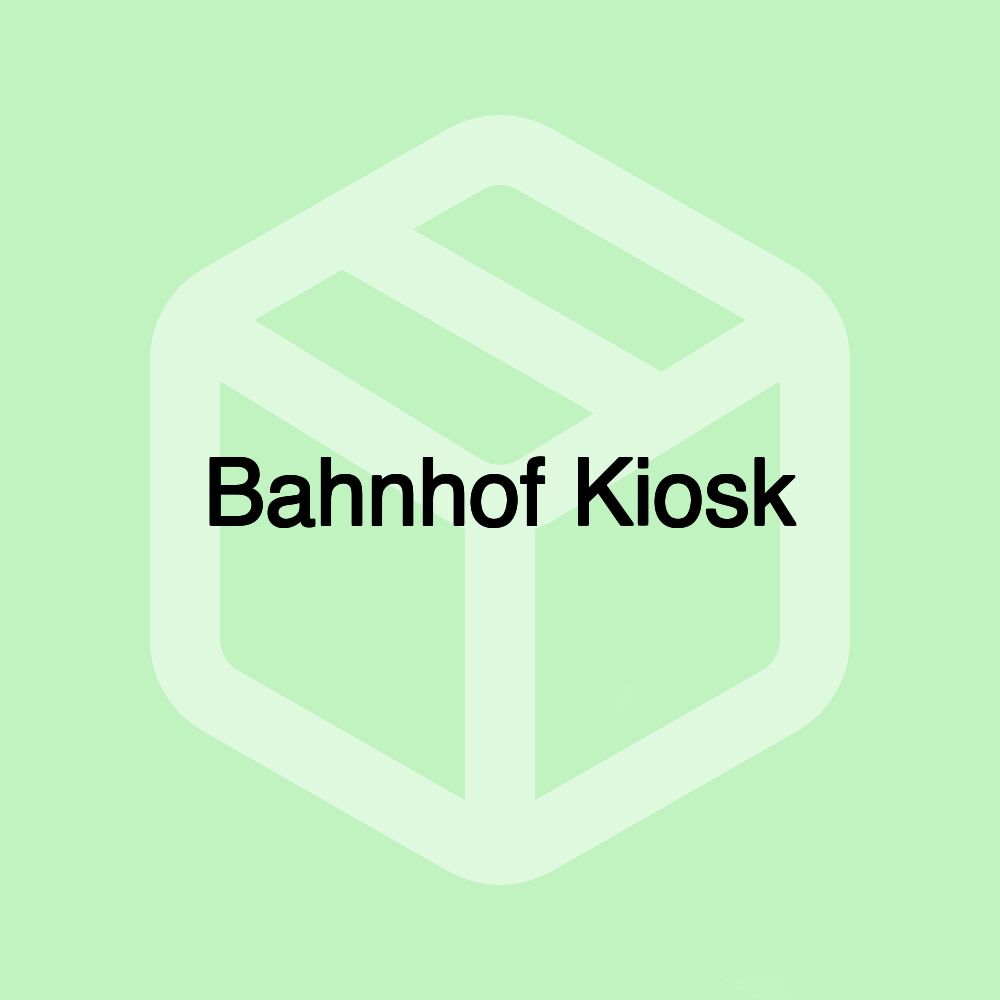 Bahnhof Kiosk