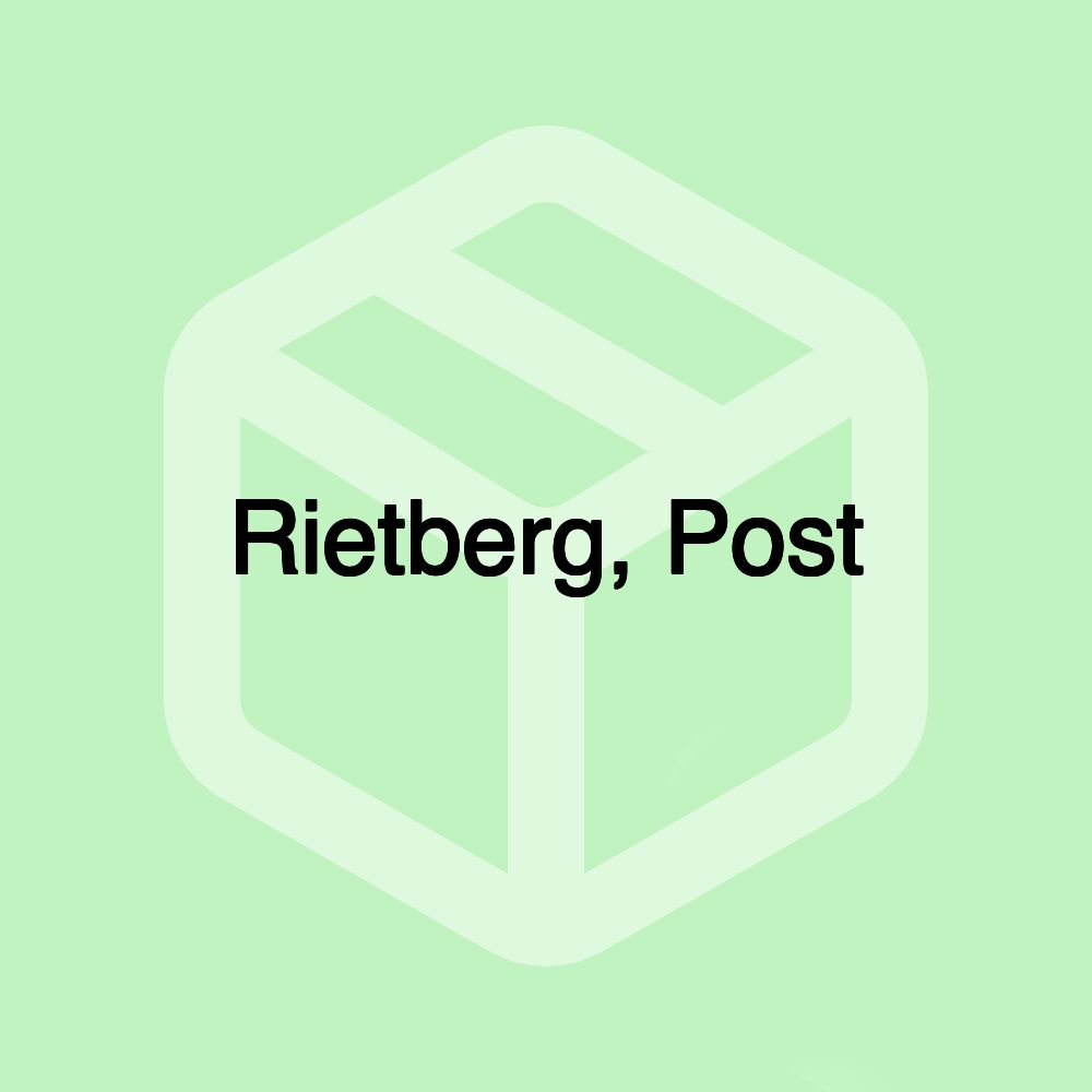 Rietberg, Post