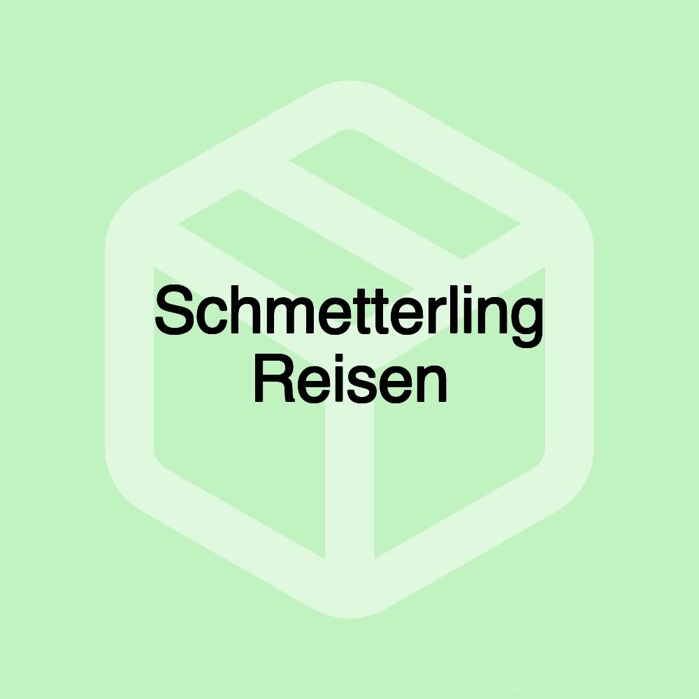 Schmetterling Reisen