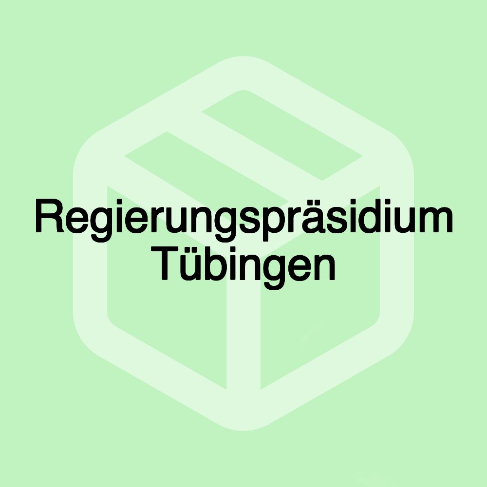 Regierungspräsidium Tübingen