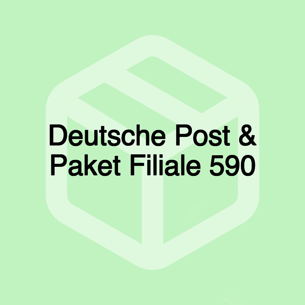 Deutsche Post & Paket Filiale 590