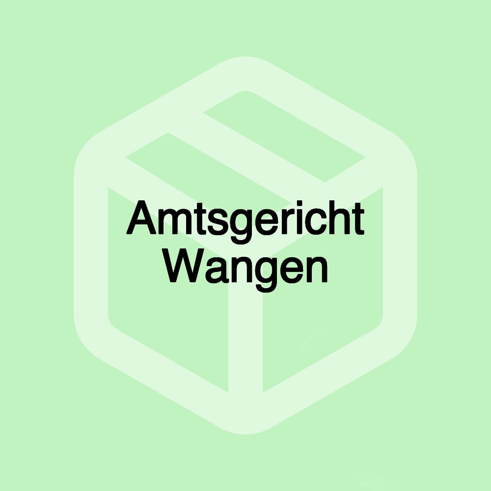 Amtsgericht Wangen