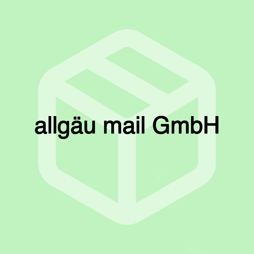 allgäu mail GmbH