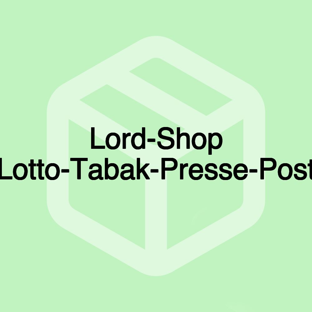 Lord-Shop Lotto-Tabak-Presse-Post