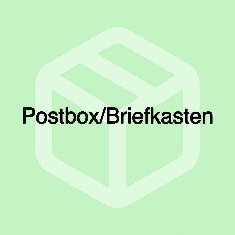 Postbox/Briefkasten